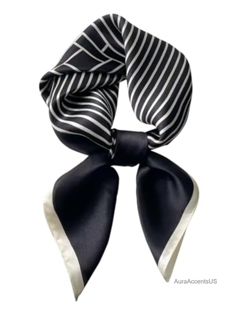 Satin Scarf Square Neck Wrap Headscarf Multipurpose Hair Scarf Accessory